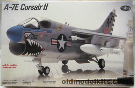 Testors 1/72 Vought A-7E Corsair II - US Navy - (ex Fujimi), 340 plastic model kit